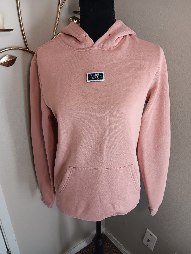 Dutch Bros Pullover Hoodie Sweatshirt Adult Extra Small Pink COFFEE Dutch Oregon