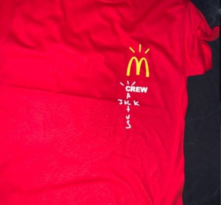 Travis Scott McDonald's Shirt