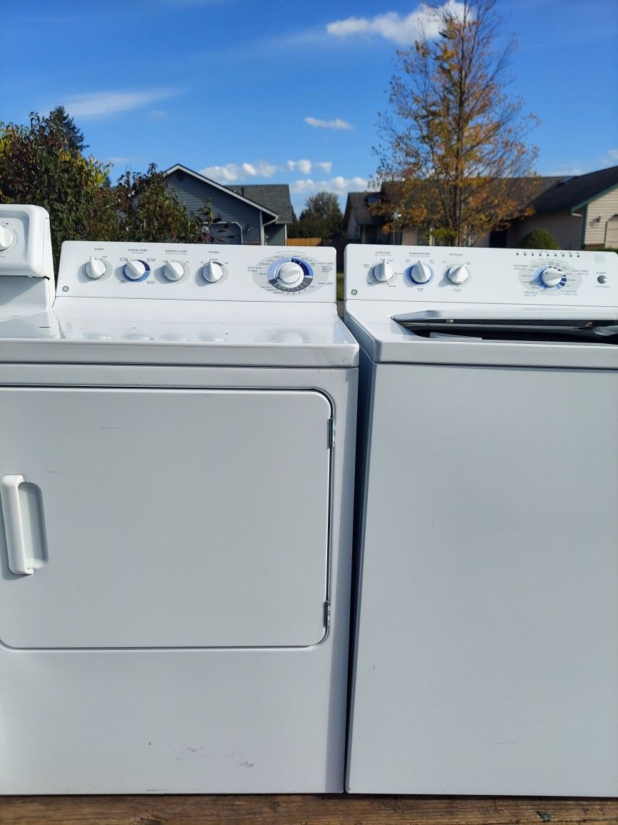 GE Washer and Dryer