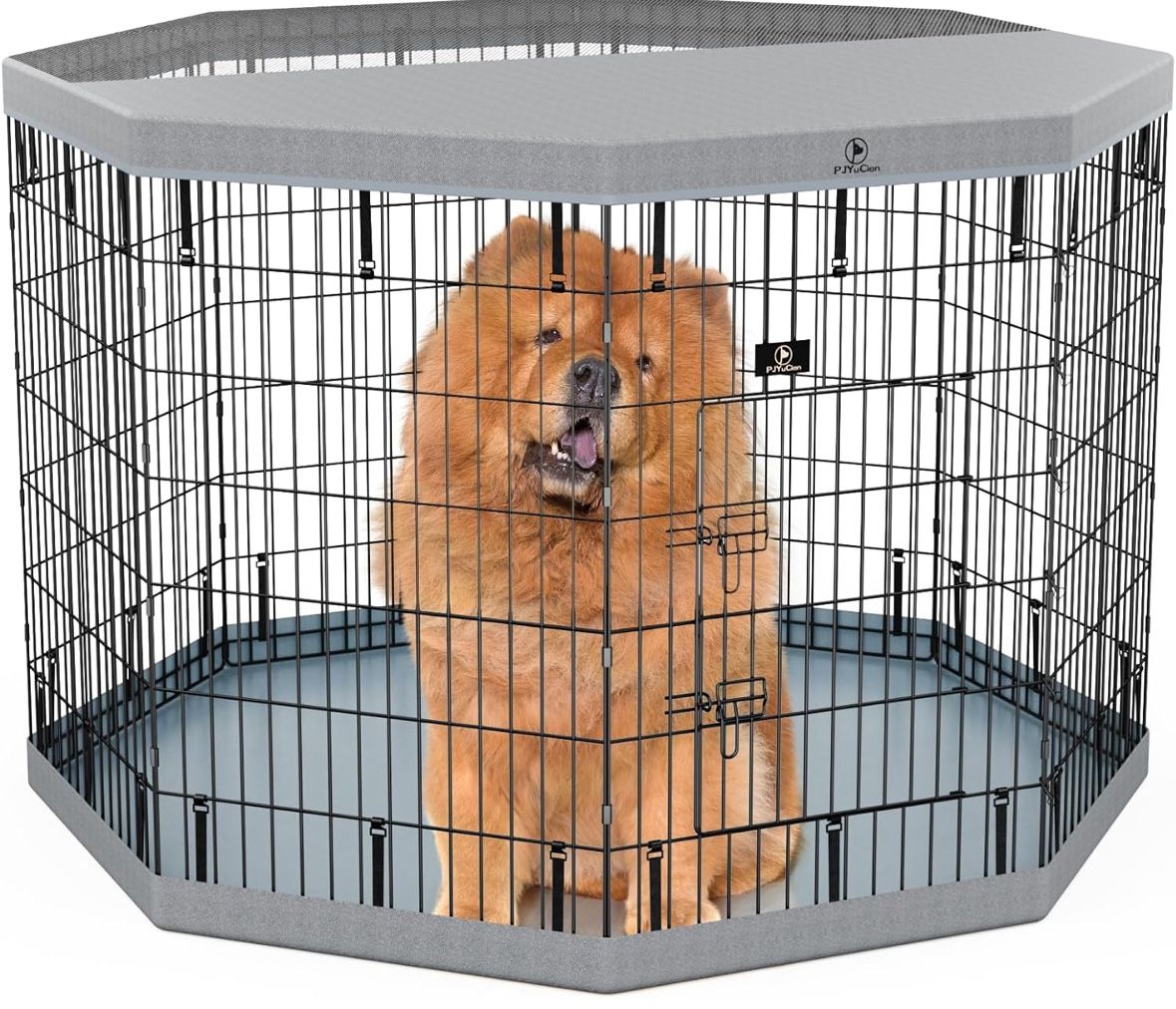 42" H x 24" W Foldable Dog Playpen (P3)