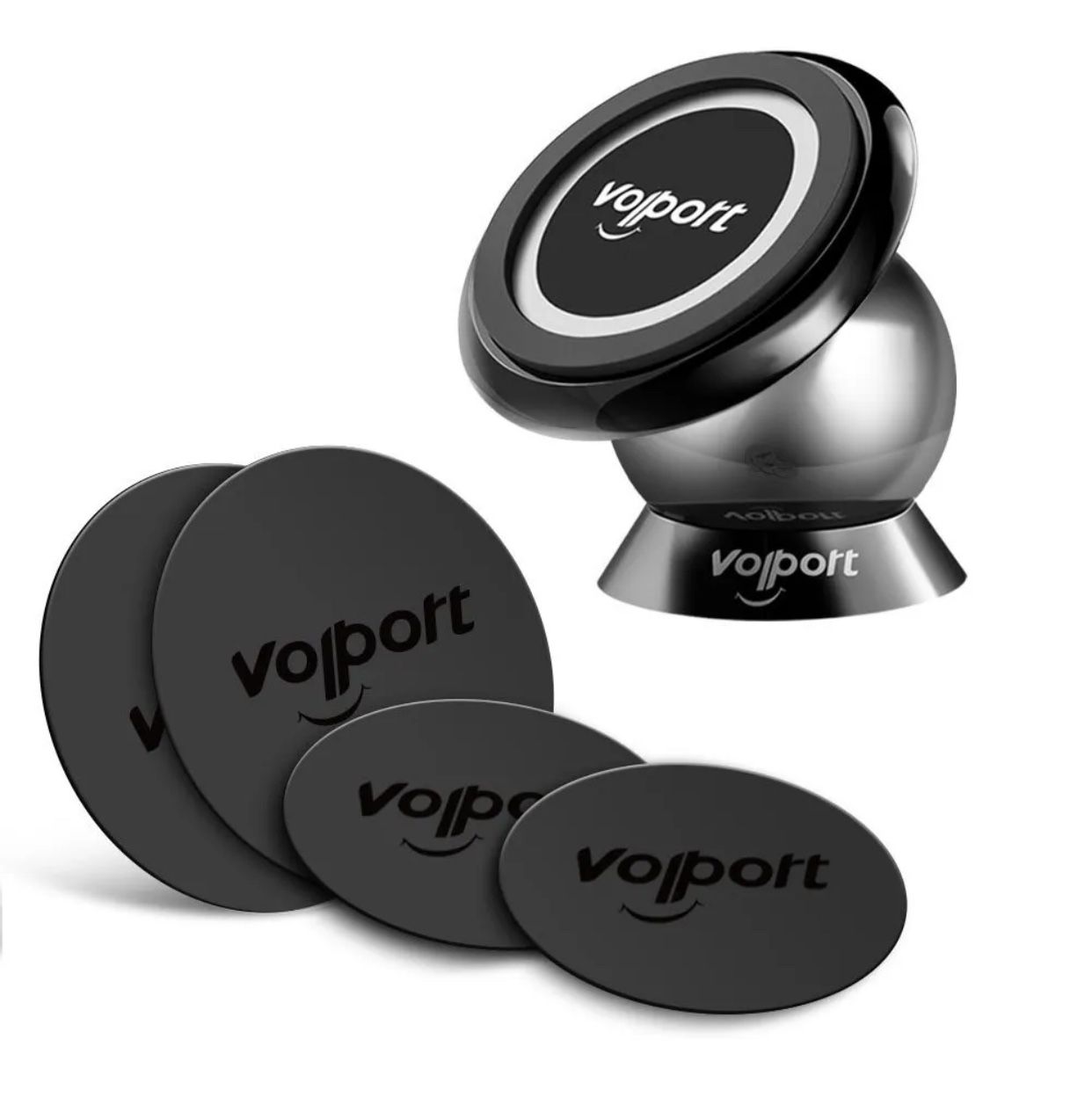 Magnetic Car Dashboard 360° Mount Holder Stand For iPhone Samsung Galaxy