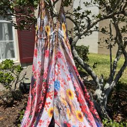 Beautiful Maxi Summer Dress- One Size Fits All