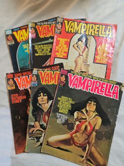 Vampirella magazines