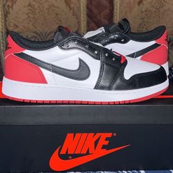 *SOLD* Jordan 1 Low Black Toe (GS)