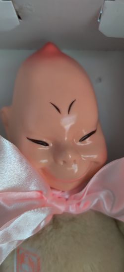VINTAGE BILLIKEN JOINTED DOLL.