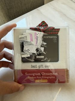 Sonogram Christmas Tree Ornament