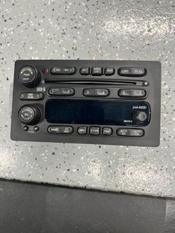 2004 Chevy Silverado stock radio