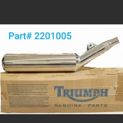 Triumph Sprint Silencer OEM Left