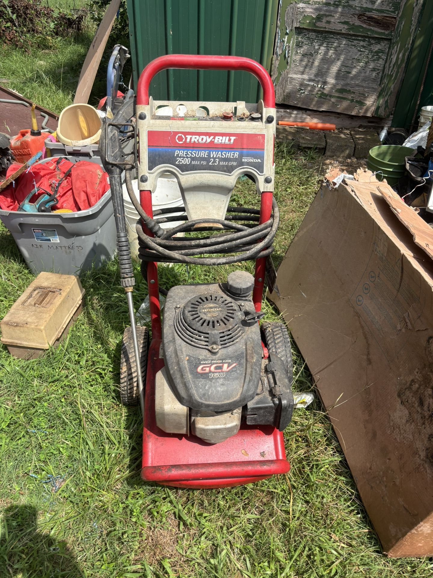 Pressure Washer With Honda Motor