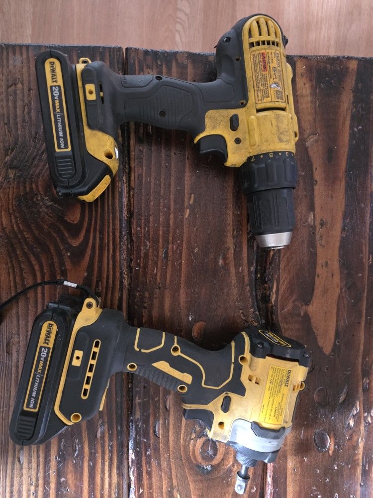 Dewalt Impact And Drill