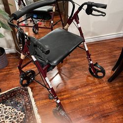 Medline Bariatric Rollator MDS86800XW Series (Used)