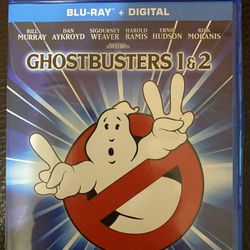 Ghostbusters 1&2 Blu Ray + Digital 