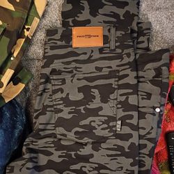 Men Camouflage Pants 