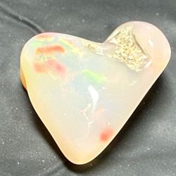 Ethiopian White Base OPAL!  Flashy!