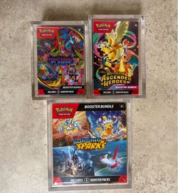 Pokemon Booster Bundle Acrylic Case