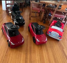 Kids Tesla , Mercedes Benz, Paw Patrol Car , Rude On 25.00 each one