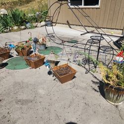 Garden Pots Wind Chimes 