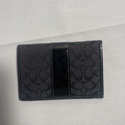 COACH ID CARDS WALLET