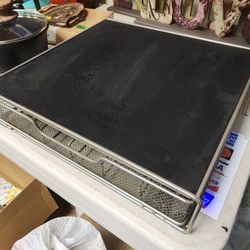 K-Cup Drawer stand with no slip rubber top and including 4 coffee cups
13"w x 12.5"d x 3"h