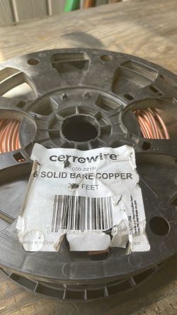 # 6 bare copper wire