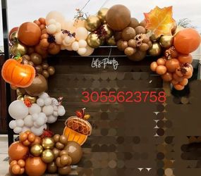 Decoración Globos Inspiración Otoño