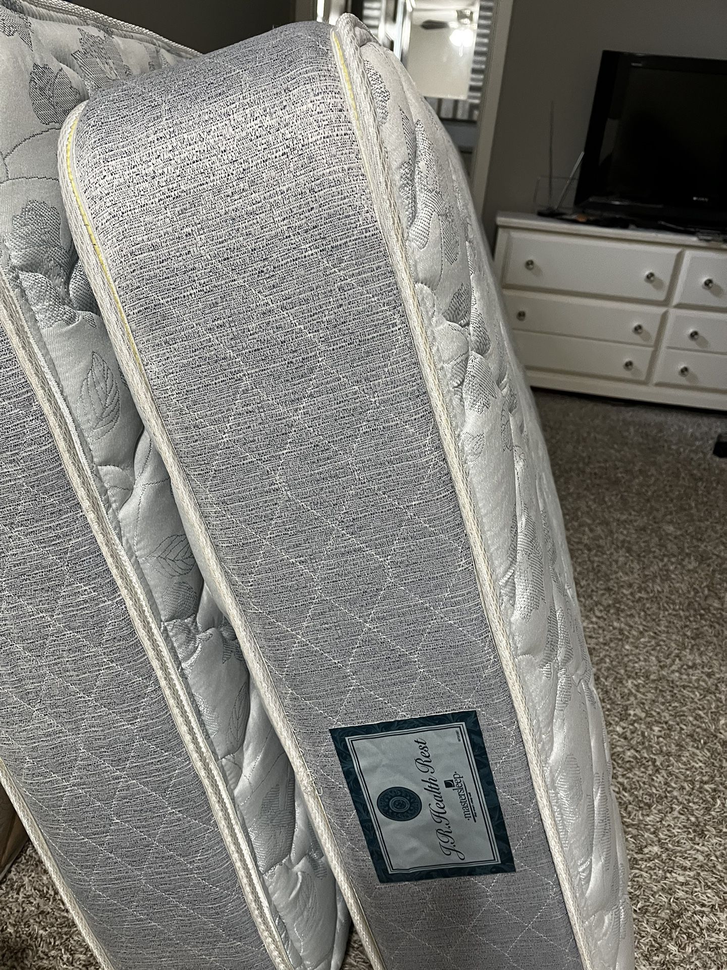 Twin Mattress In Good Condition For $59