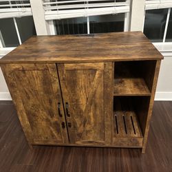 Cat Litter Cabinet Furniture Walnut