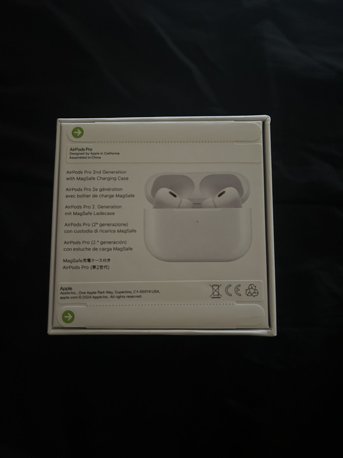 AIRPOD PROS GEN 2 Color White Brand Apple