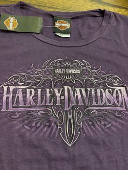 New Smoky Mountain Harley Davidson tee shirt L