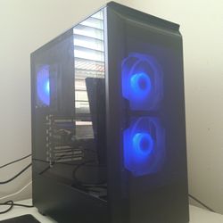 Custom Black Gaming Pc