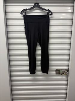 Pure Luxe Black Ankle Leggings S Women Pockets Pre-Owned Excellent