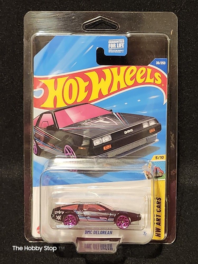 Hot Wheels 🔥 🛞, $8 DMC Delorean, Protective Display Case Included! Obo