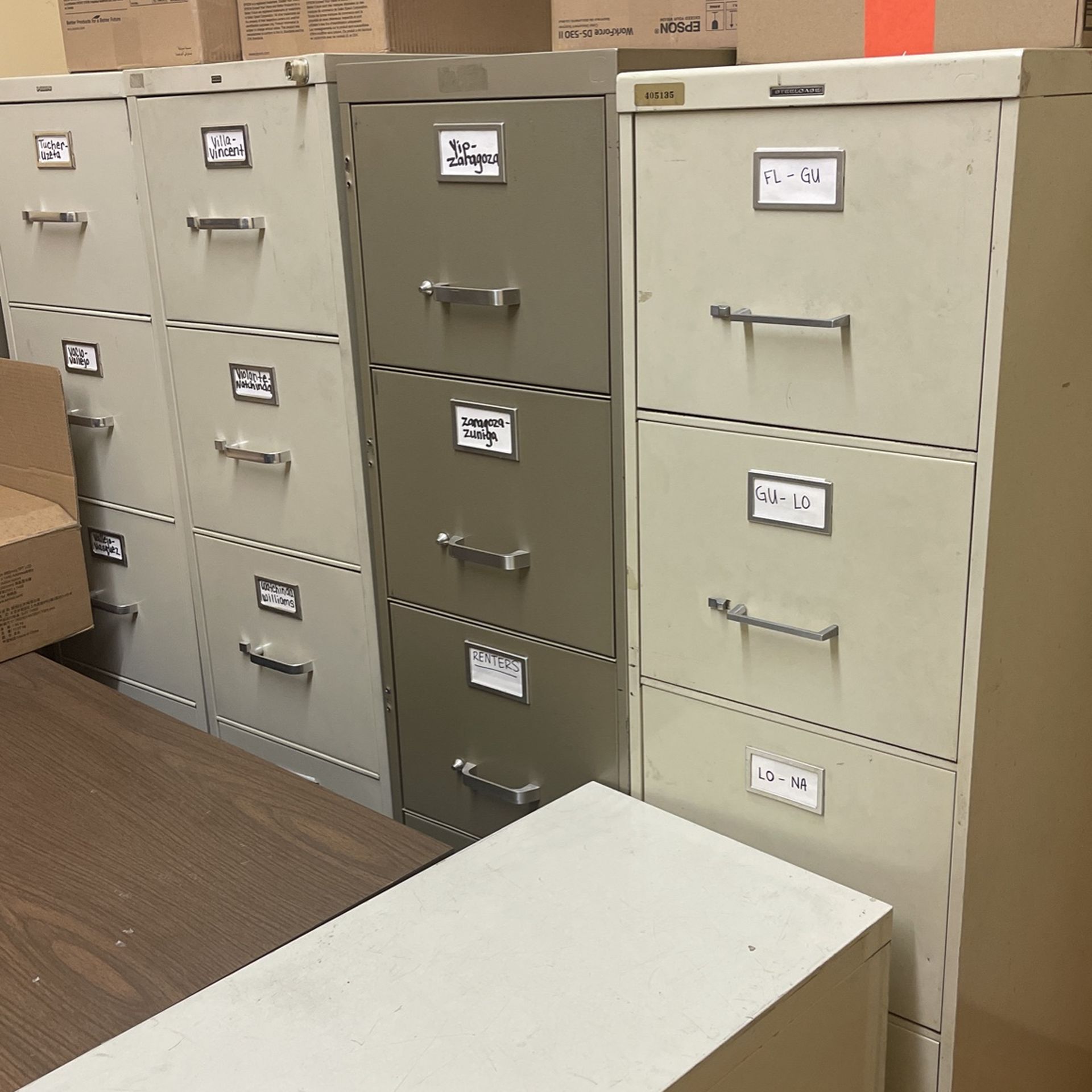 Filing Cabinets