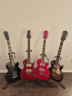 Epiphone Johnson Mitchell Custom Les Paul Style Electric Guitars (Trades Okay)