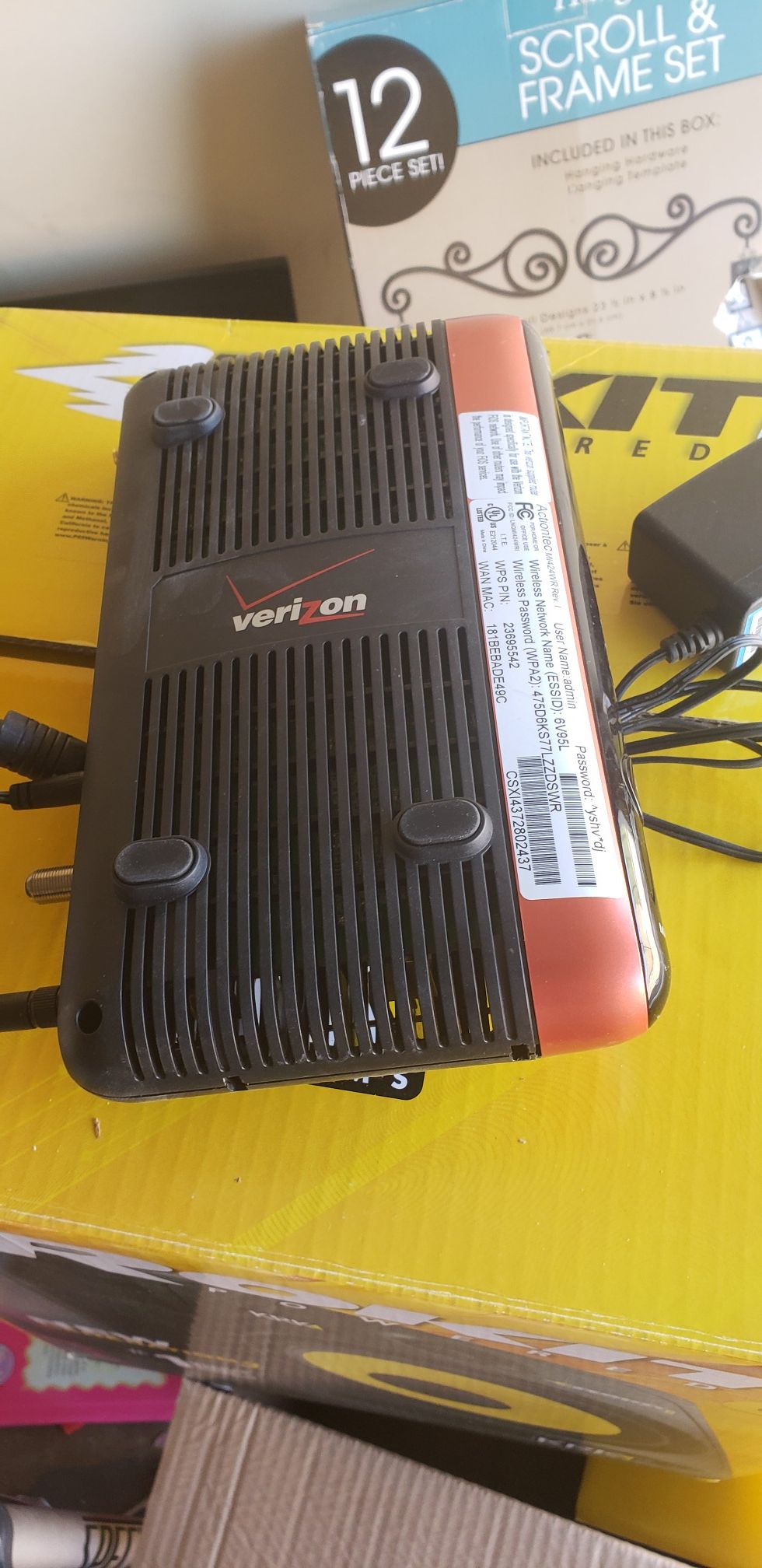 Verizon wifi router