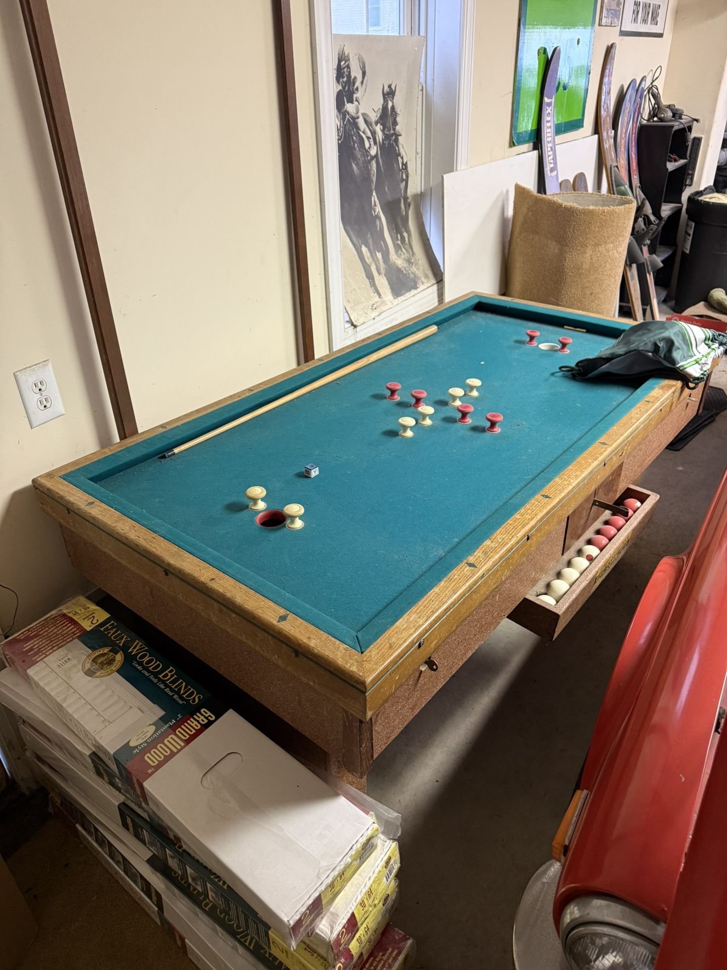 Bumper Pool Table