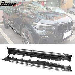 Fits 2019-2025 BMW X5 G05 OE Style Running Board Side Step Nerf Bar In Pair