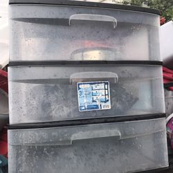  Large Three Drawer Storage Cabinet Only $20 Firm