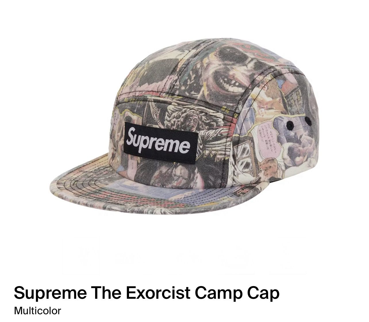 Supreme The Exorcist Camp Cap
