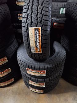 265/70R16 Arroyo Set of four New tires $580