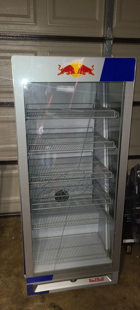 Red Bull "Big Window" Refrigerator.