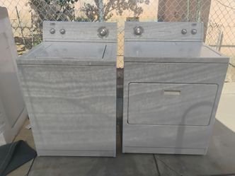 ESTATE WASHER AND GAS DRYER SET