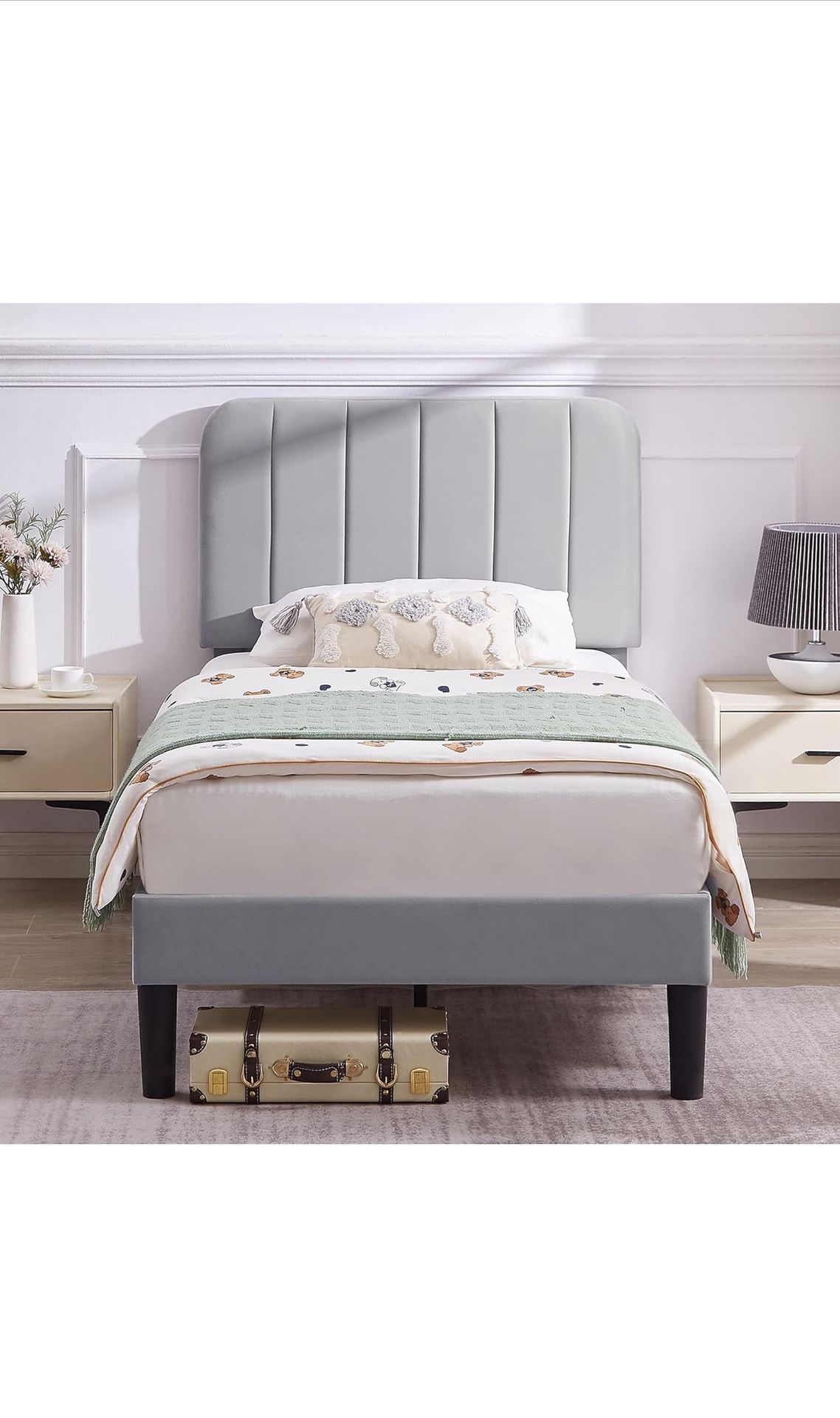 VECELO Twin Bed Frame NEW