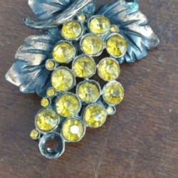 Yellow Brooch 