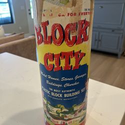 Vintage Block City Toys 