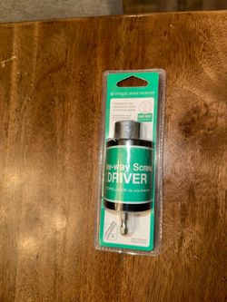 Unique Home Designs One-Way Screwdriver