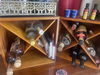 Wine/Liquor Storage Bins (qty 3) Pottery Barn