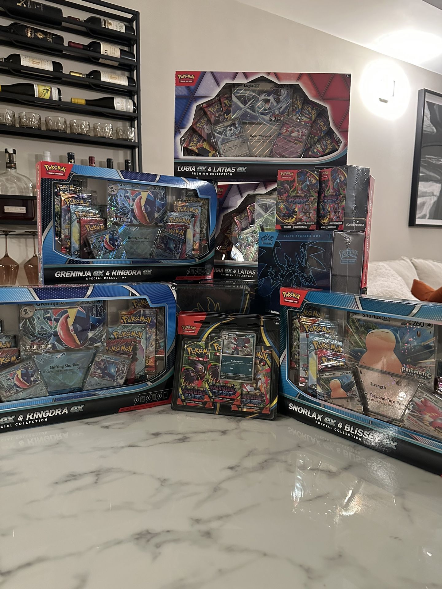 Pokemon! NEW Phantasmal Flames, Mega Evolutions, Destined Rivals, Black & White, 151