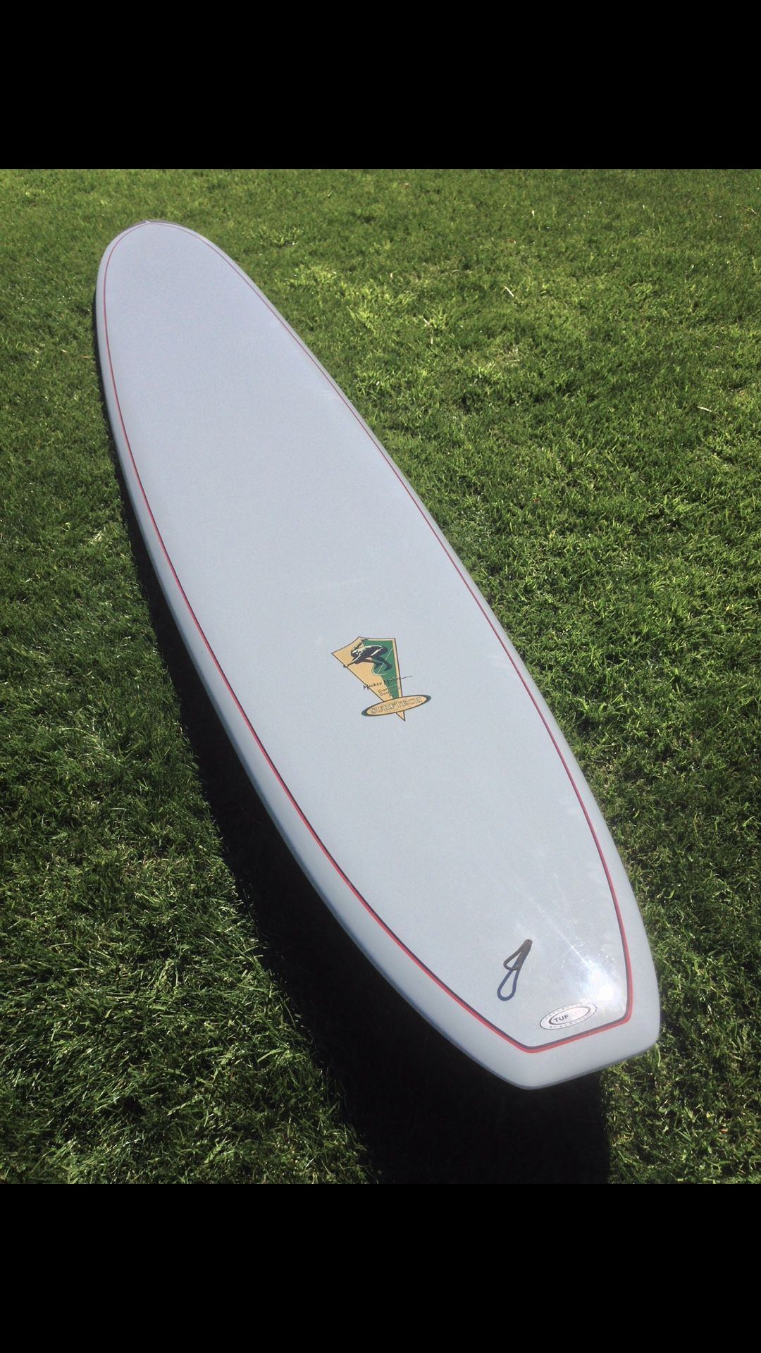 Like new Mickey Munoz 11’0” Ultra-Glide Surftech Surfboard