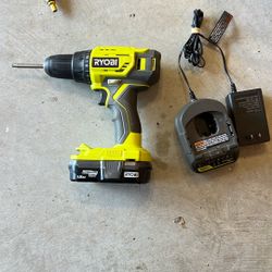 ONE+ 18V Cordless 1/2 in. Drill/Driver Kit with (1) 1.5 Ah Battery and Charger by RYOBI